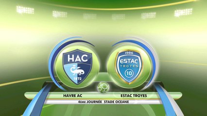 Résumé de HAC - Troyes (1-3) du 19/08/2016