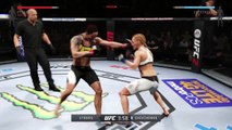 UFC 2 2016 GAME BANTAMWEIGHT UFC BOXING MMA CHAMPION FIGHT GIRLS HIGHLIGHTS  ● CRIS CYBORG VS VALENTINA SHEVCHENKO