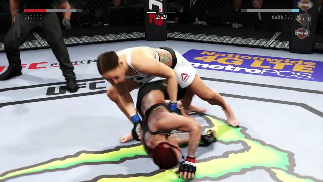 UFC 2 2016 GAME BANTAMWEIGHT UFC BOXING MMA CHAMPION FIGHT GIRLS HIGHLIGHTS ● CRIS CYBORG VS LIZ CARMOUCHE