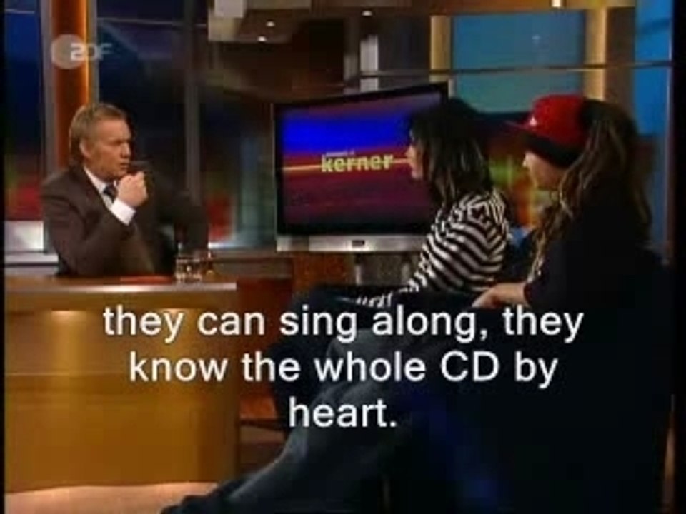 TOKIO HOTEL interview part 1