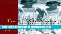 [PDF] For Solo Violin: A Jewish Childhood in Fascist Italy Popular Colection