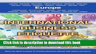 [PDF] International Business Etiquette: Europe Full Colection