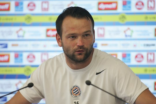 Geoffrey Jourdren avant ASSE vs MHSC (2ème journée L1)