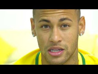 Neymar de 2016 revê imagens do Neymar de 2012
