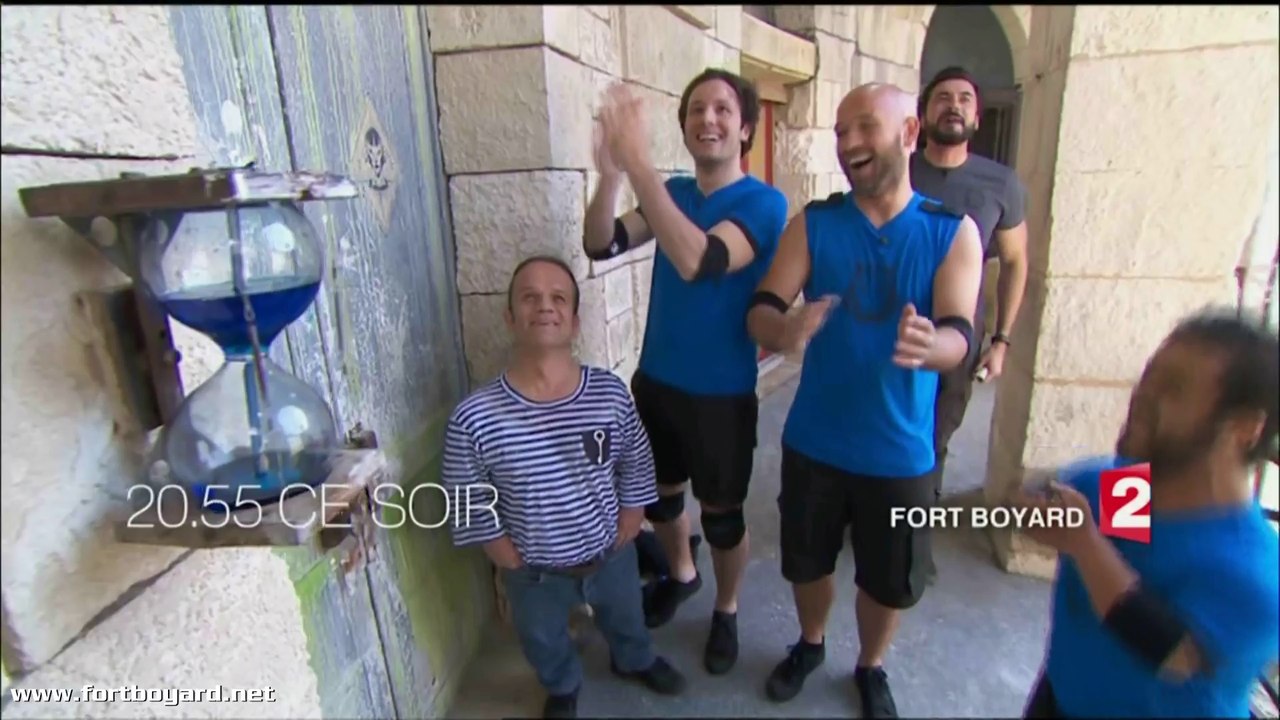 Fort Boyard 2016 : bande-annonce des programmes de la soirée de France 2 (20 août 2016)