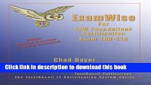 [New] EBook ExamWise For Exam 1D0-410 CIW Foundations Certification (With Online Exam) Free Books