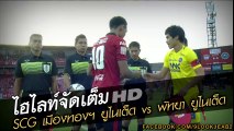 คลิปไฮไลท์ไทยลีก เมืองทอง ยูไนเต็ด 4-1 พัทยา ยูไนเต็ด Muangthong United 4-1 Pattaya United