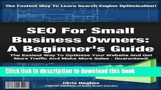[New] EBook SEO for Small Business Owners: A Beginner s Guide Free Books