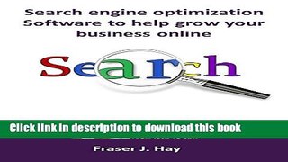 [New] EBook Search engine optimization software to help grow your business online Free Books