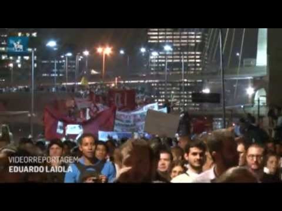 Protesto: Longa caminhada sem violência