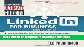 [New] EBook Ultimate Guide to LinkedIn for Business (Ultimate Series) Free Books