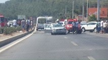 Milas'ta Araç İkiye Bölündü: 1 Ölü, 4 Yaralı