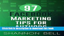 [New] PDF 97 Facebook Marketing Tips for Authors Free Books