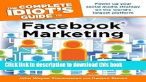 [New] EBook The Complete Idiot s Guide to Facebook Marketing (Complete Idiot s Guides (Lifestyle