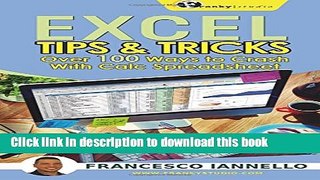 [PDF] Excel: Tips   Tricks - Over 100 ways to crash with Calc Spreadsheet (Bible Excel) (Volume 3)