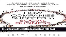 [New] EBook How Companies Succeed in Social Business: Case Studies and Lessons from Adobe, Cisco,