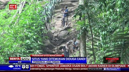 Masyarakat Purworejo Dihebohkan Penemuan Situs Diduga Candi