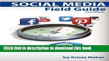 [New] EBook Social Media Field Guide: Discover the strategies, tactics and tools for successful