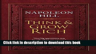 [New] EBook Think and Grow Rich Free Books