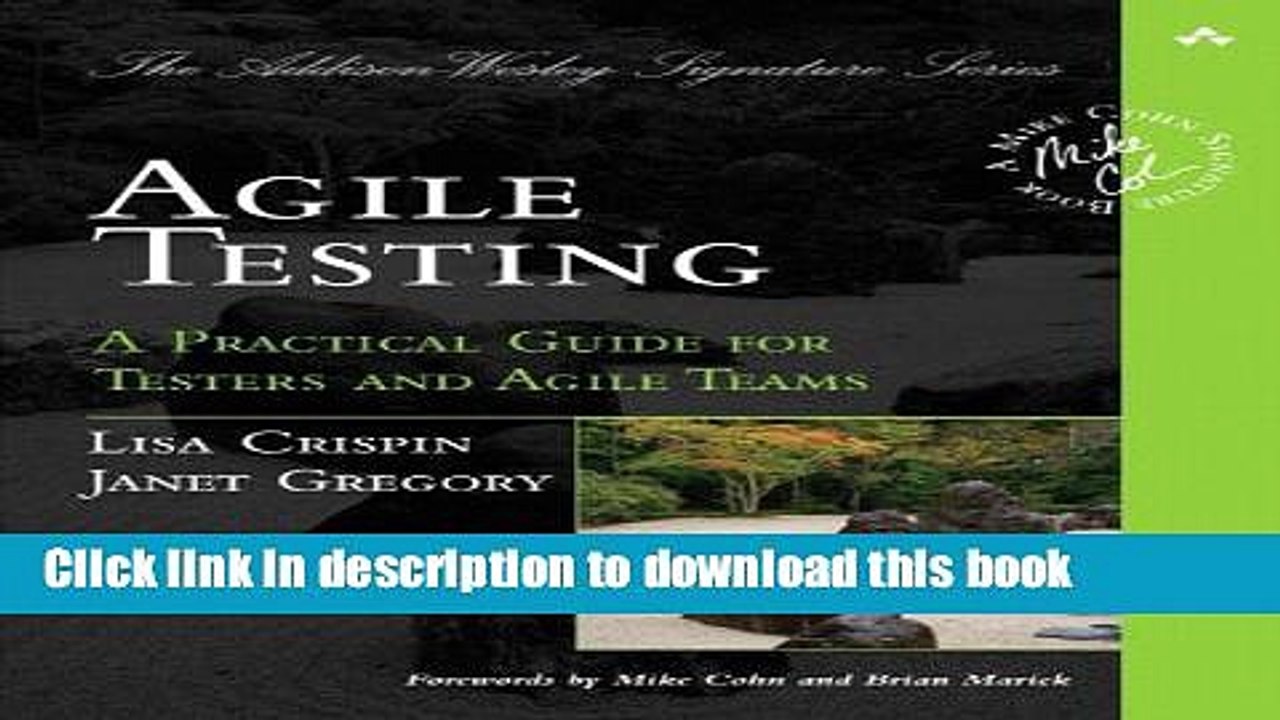[PDF] Agile Testing: A Practical Guide for Test...