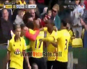 "كابوي" يتقدم بالهدف الاول واتفورد فى تشيلسى