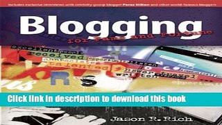 [New] EBook Blogging for Fame and Fortune Free Download