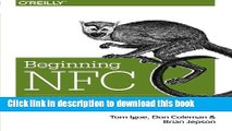 [New] EBook Beginning NFC: Near Field Communication with Arduino, Android, and PhoneGap Free