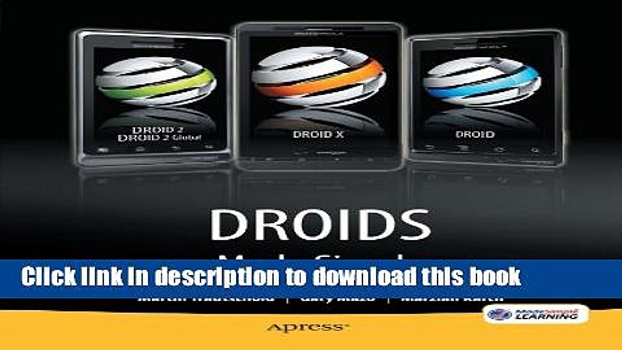 [New] EBook Droids Made Simple: For the Droid, Droid X, Droid 2, and Droid 2 Global (Made Simple
