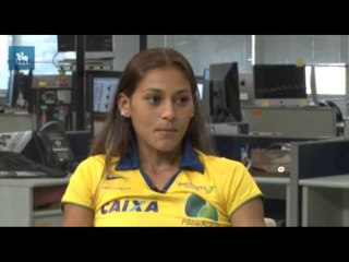 Objetivo de Ana Cláudia é correr na casa dos 10 segundos