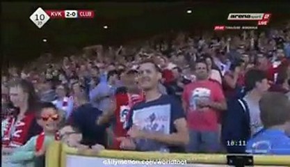 2-0 Idriss Saadi Incredible Goal HD - Kortrijk 2-0 Club Brugge KV - 20/08/2016 HD