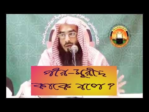 কোরআনে নাকি পীরদরা আছে একটু বুঝিতে বলবেন কি By Sheikh Motiur Rahman Madani