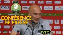 Conférence de presse AC Ajaccio - FBBP 01 (3-1) : Olivier PANTALONI (ACA) - Hervé DELLA MAGGIORE (BBP) - 2016/2017