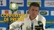 Conférence de presse RC Strasbourg Alsace - Nîmes Olympique (1-1) : Thierry LAUREY (RCSA) - Bernard BLAQUART (NIMES) - 2016/2017