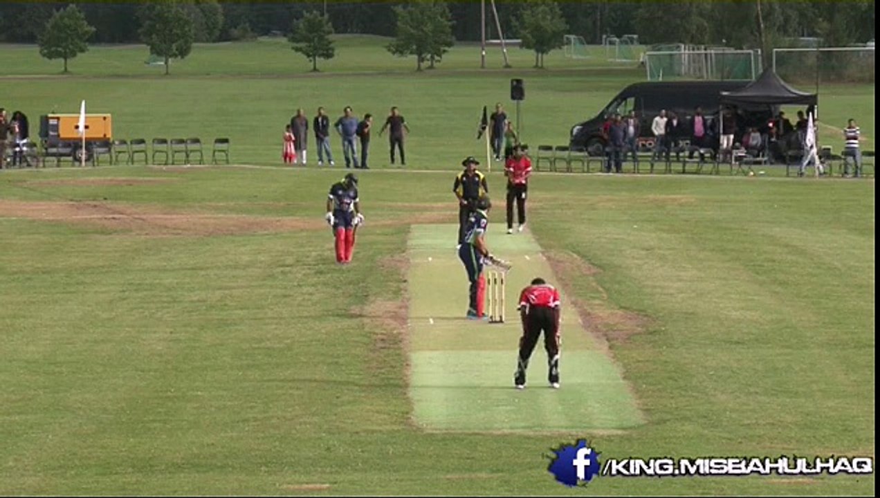 Misbah-ul-haq 100 on 34 Balls.(12 Sixes & 4 Fours)