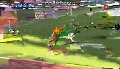 Mohamed Salah Horror Foul - AS Roma vs Udinese - Serie A - 20/08/2016