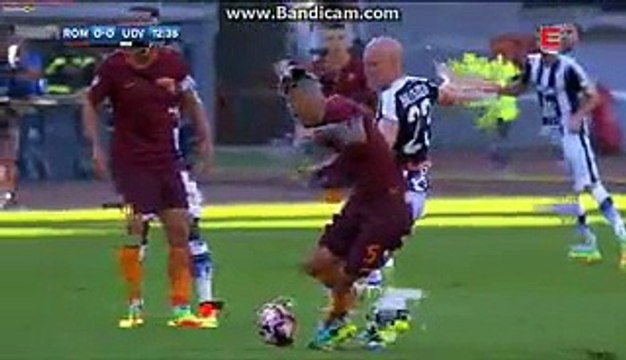 Mohamed Salah Incredible Elastico Skills - AS Roma vs Udinese - Serie A - 20.08.2016