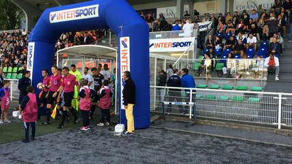 Débuts de l'US Granville au stade Louis-Dior