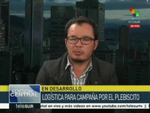 Colombia: organizaciones impulsan la campaña por el SI en plebiscito