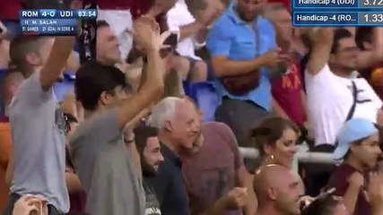Mohamed Salah - Goal - AS Roma 4-0 Udinese 20.08.2016