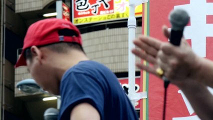 2016.07.09 NITRO MICROPHONE UNDERGROUNDメンバー（参議院選挙 選挙フェスFinal Day18） JR品川駅港南口