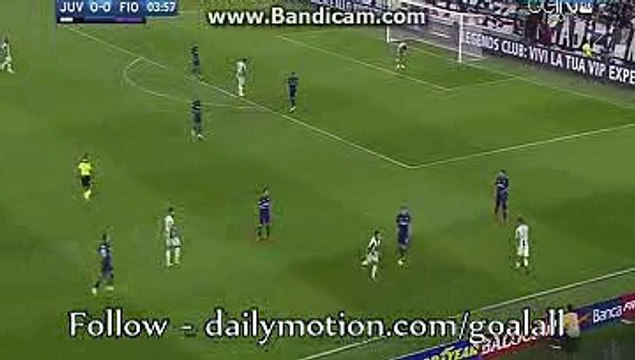 Juventus 1st Big Chance - Juventus vs Fiorentina - 20/08/2016