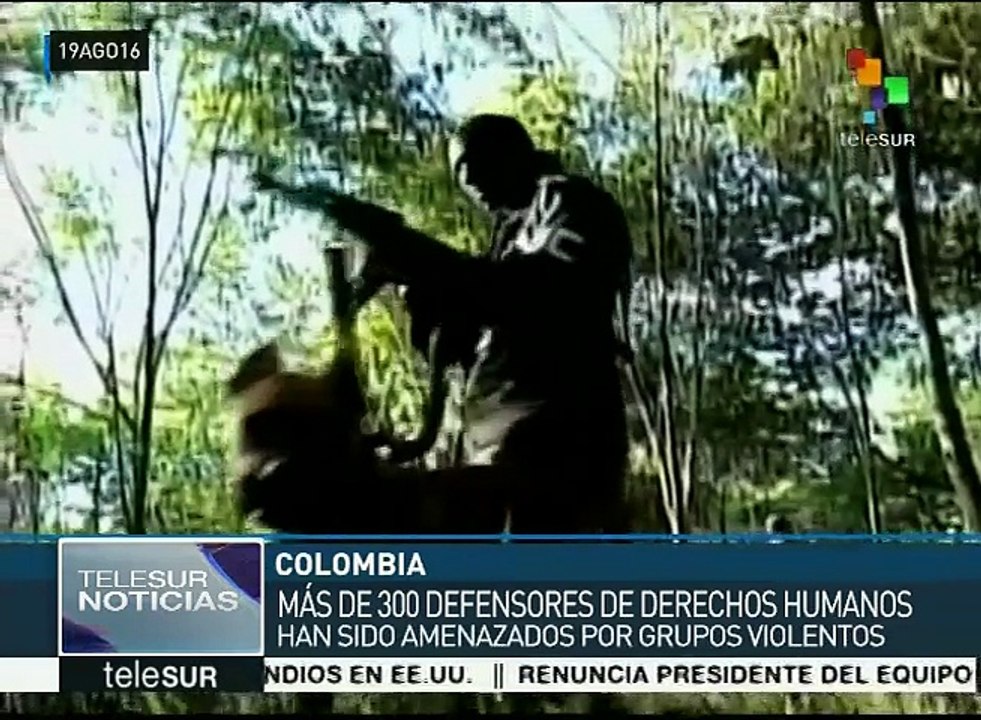 ONU: Grupos paramilitares no permiten consolidar la paz en Colombia