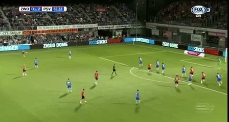 Luuk de Jong Goal HD -Zwolle 0-3 PSV 20.08.2016