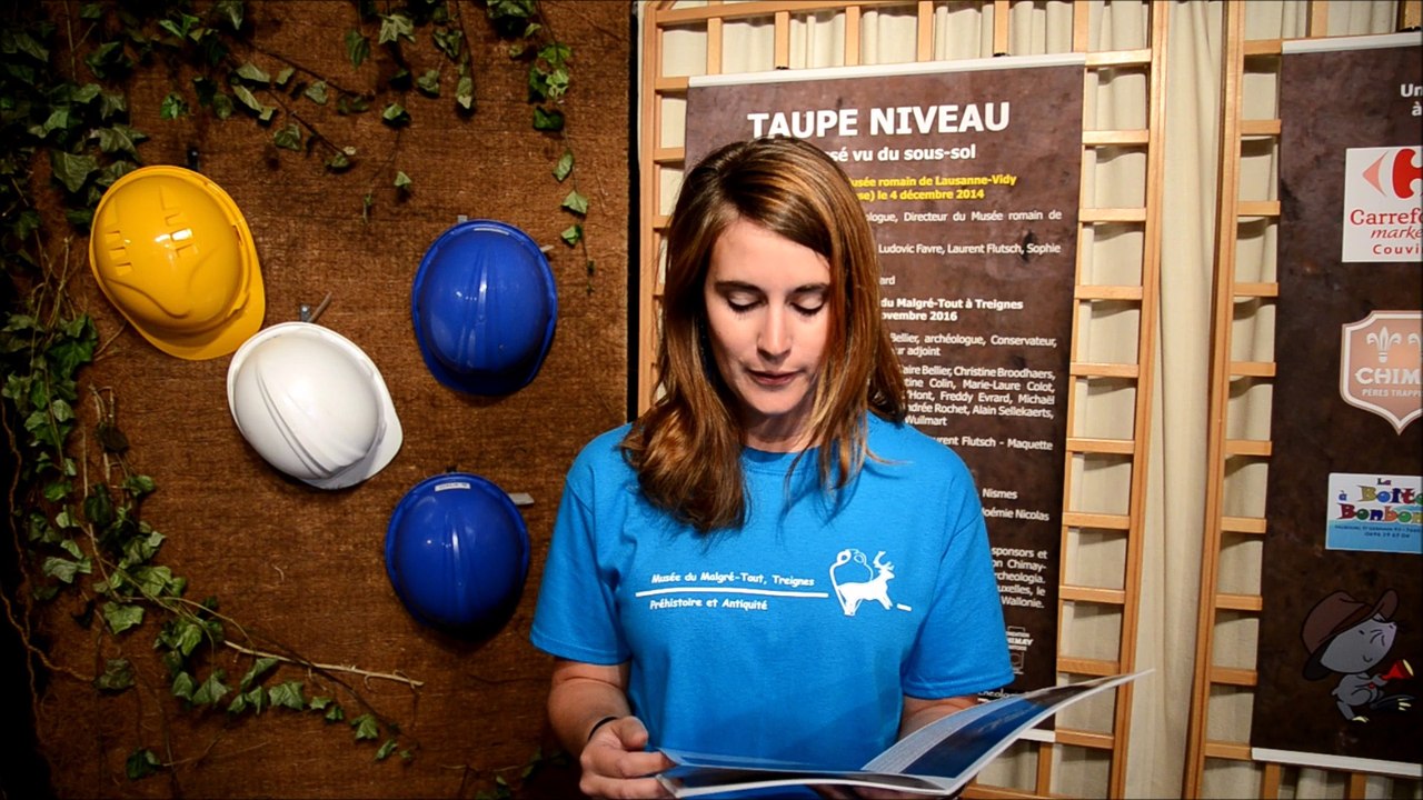Exposition "Taupe niveau - Le passé vu du sous-sol" au Musée du Malgré-Tout à Treignes (Belgique)