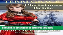 [PDF] MAIL ORDER BRIDE: Christmas Bride - A Gift For Benjamin: Clean Historical Romance (Brides