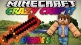 Minecraft CrazyCraft 2.1 Ep. 5 | FINISHING THE BIG BERTHA! w/ TheGoldenVoiceGamer