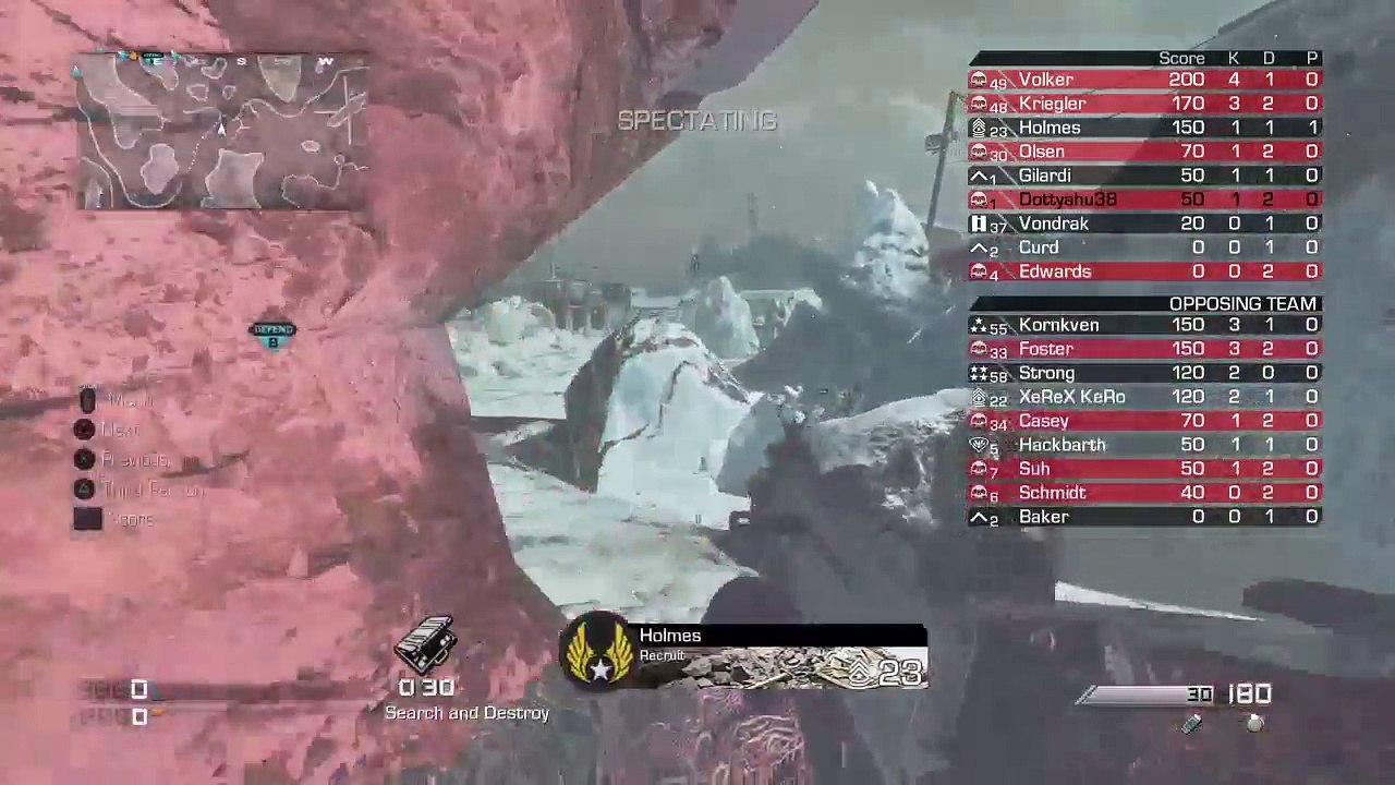 Dottyahu38's Live PS4 Broadcast:COD ghost:multiplayer snipers,marksman rifles,and chaos!!! (9)