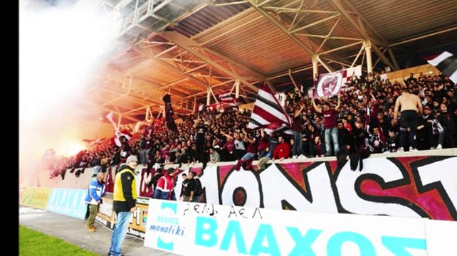 ΑΕΛ-ΠΑΟΚ 2010-11 Εικόνες (Ο 1ος αγώνας της ΑΕΛ στο AEL fc Arena)