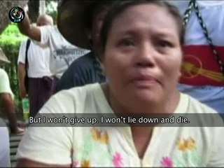 Pegu protesters demand hospital transfer for ill prisoner