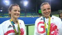 Rio 2016'da Lezbiyen Çift Kate ve Helen Richardson-Walsh Altın Madalya Kazandı
